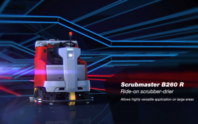 Den nye Scrubmaster B260R Ride-on gulvvasker