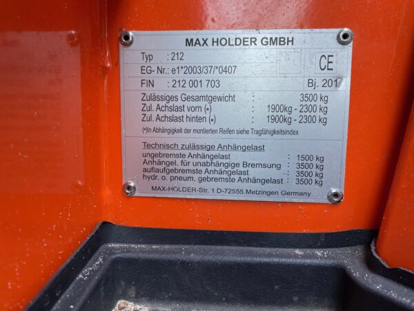 Brugt Holder B250 - Type 212 - Billede 10